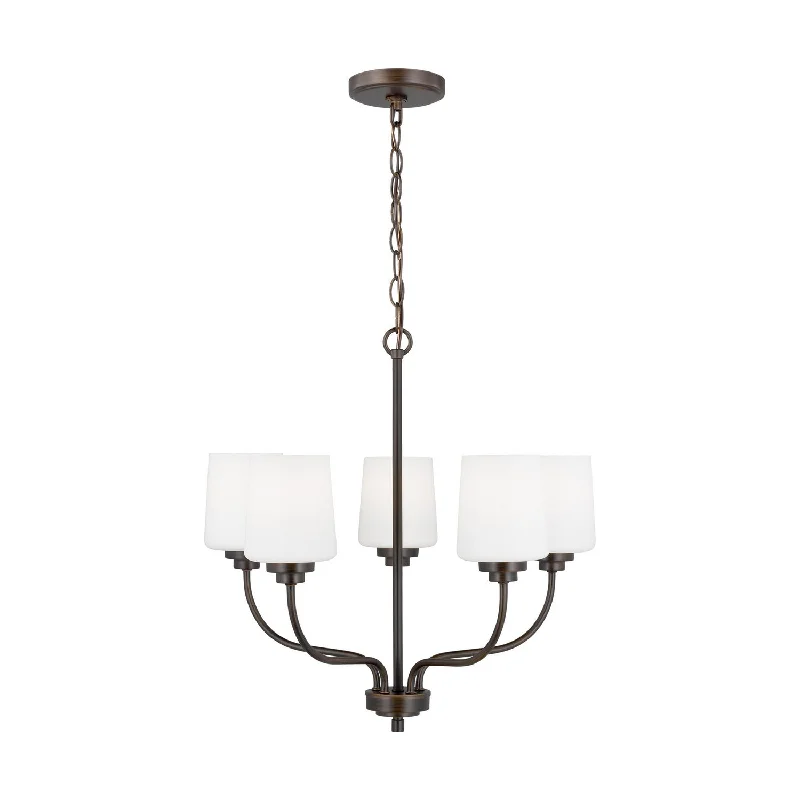Chandeliers with Frosted Glass for a Softer Light DiffusionWindom Chandelier