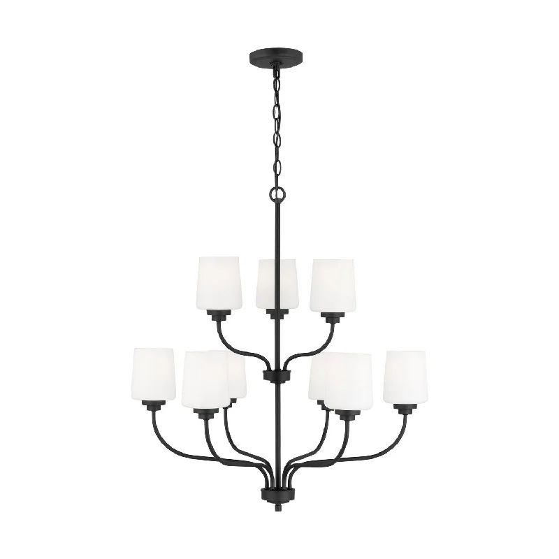 Chandeliers with Colored Glass for a Splash of ColorWindom Chandelier
