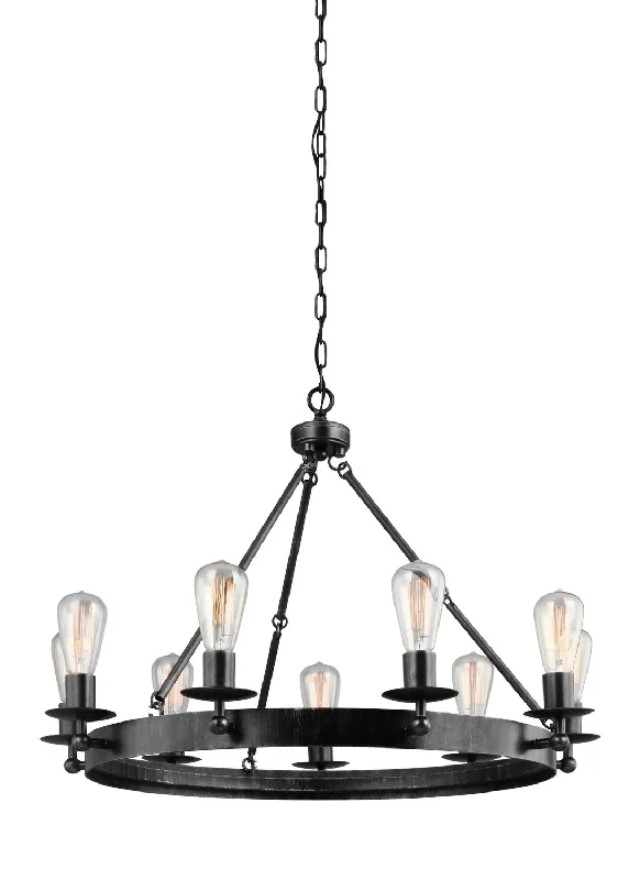 Rustic Wood Chandeliers for Country - Style HousesRavenwood Manor Chandelier