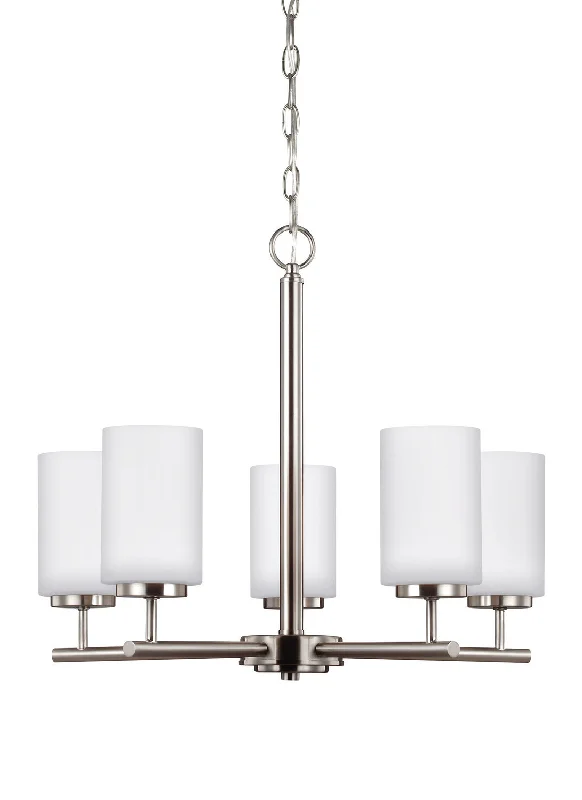 Chandeliers with Metal Frames in Copper FinishOslo Chandelier