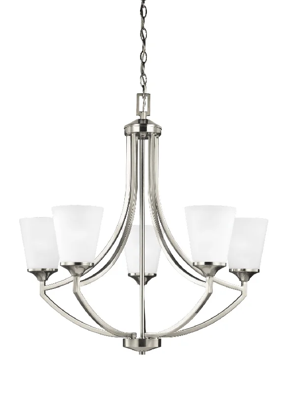 Chandeliers with Metal Frames in Gold FinishHanford Chandelier