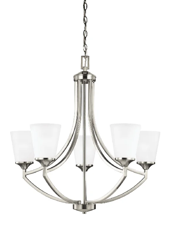 Chandeliers with Metal Frames in Copper FinishHanford Chandelier
