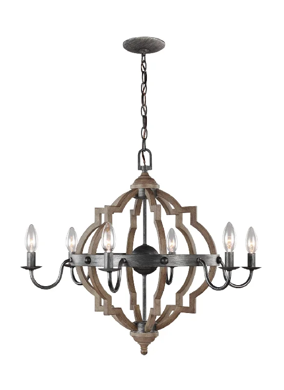 Chandeliers with Metal Frames in Gold FinishSocorro Chandelier