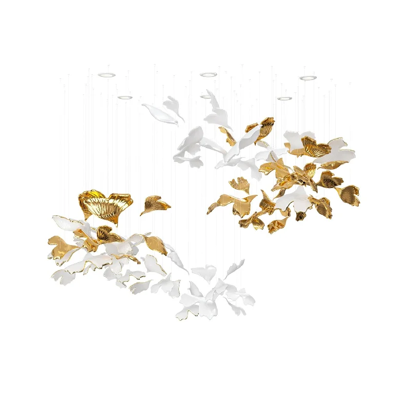 Gold & White