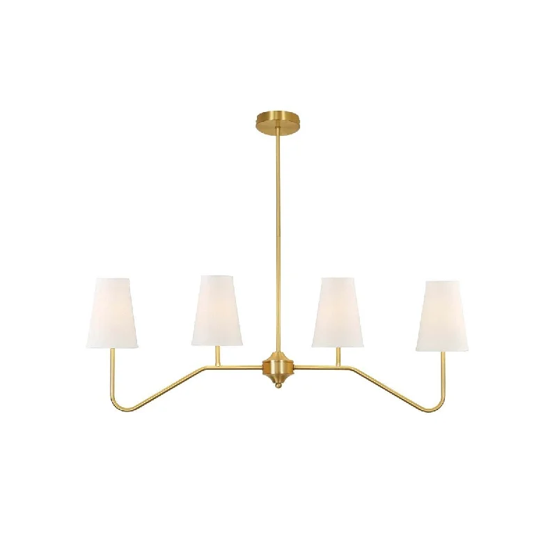 Brass & White