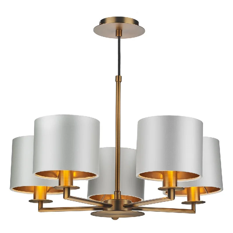 Chandeliers with Candle - Style Bulbs for a Classic AestheticHomerton 5 Light Pendant In Bronze - ID 8679 Chandeliers with Candle - Style Bulbs for a Classic AestheticHomerton 5 Light Pendant In Bronze - ID 8679