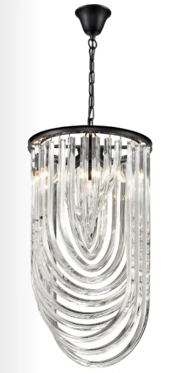 Chandeliers for Low Ceilings to Avoid OvercrowdingBrent Intertwining Clear Crystals Chandelier - ID 8469 Chandeliers for Low Ceilings to Avoid OvercrowdingBrent Intertwining Clear Crystals Chandelier - ID 8469