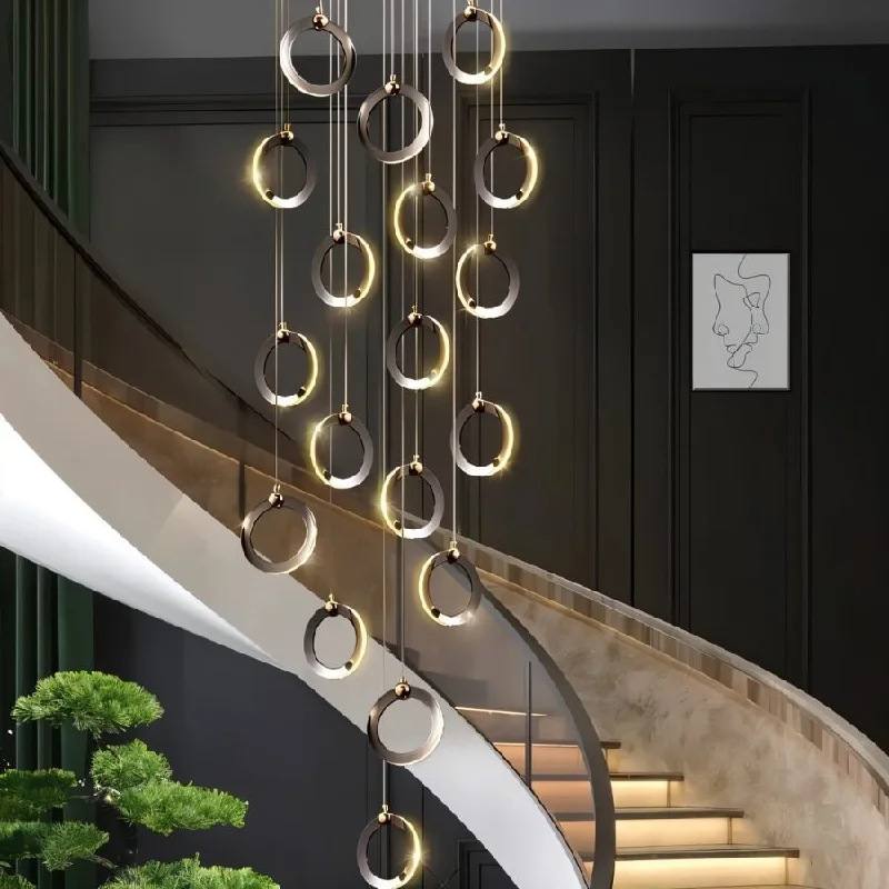 Chandeliers with Metal Frames in Gold FinishKhaatem Chandelier