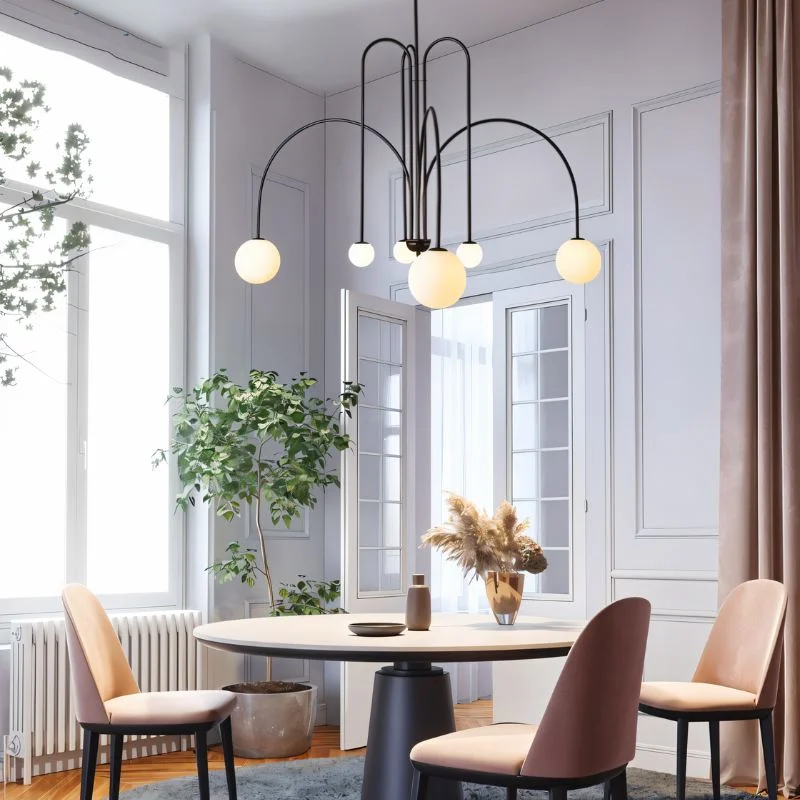 Chandeliers with Metal Frames in Gold FinishLucille Chandelier