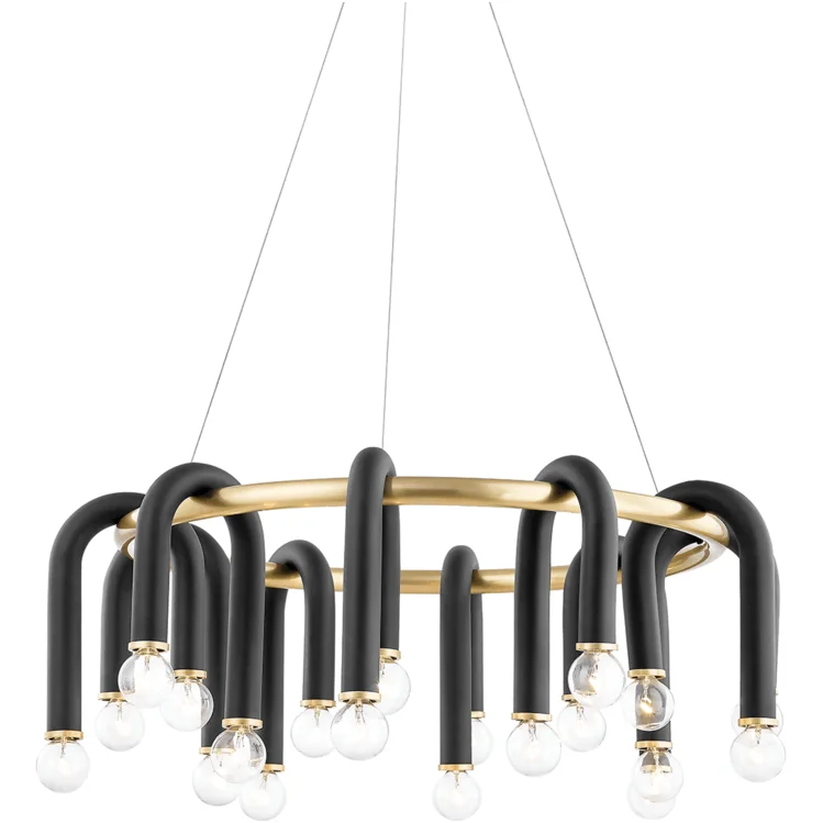 Traditional Brass Chandeliers for Classic InteriorsMitzi Whit Chandelier