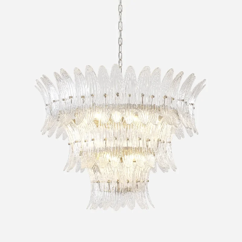 Modern Crystal Chandeliers for Contemporary HomesMurano Palmette Chandelier