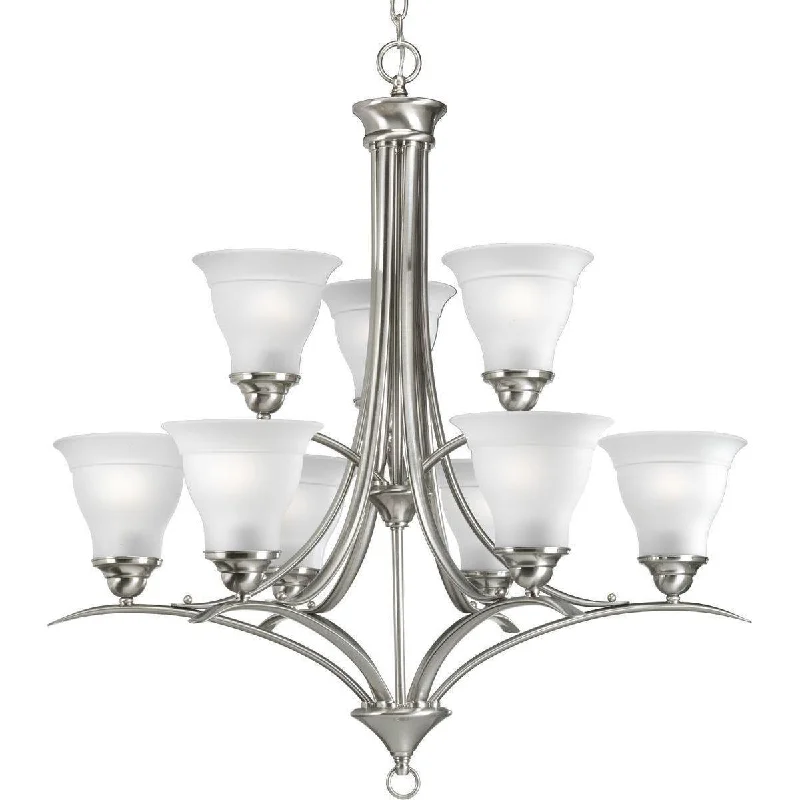 Chandeliers with Metal Frames in Bronze FinishTrinity Chandelier