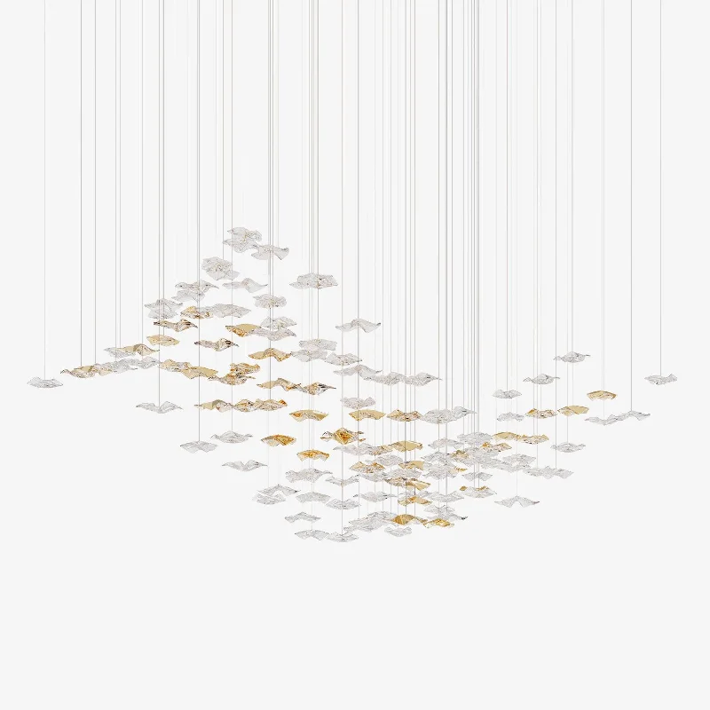 LED Chandeliers for Energy - Efficient LightingTidal Art Glass Pendants