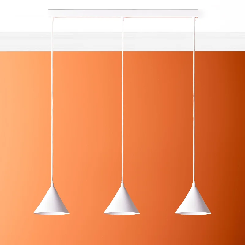 Ceiling - Mounted Chandeliers for Standard CeilingsSway pendant light in white