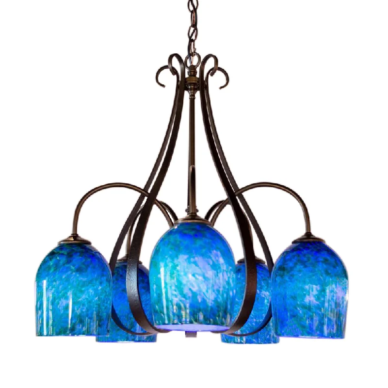 Chandeliers for Dining Rooms to Set the Mood for MealsSweeping Taper Downlight Chandelier (5 Light) Chandeliers for Dining Rooms to Set the Mood for MealsSweeping Taper Downlight Chandelier (5 Light)