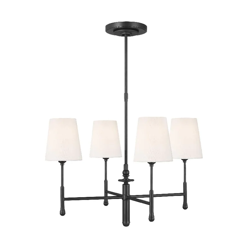 Chandeliers with Metal Frames in Silver FinishCapri Chandelier