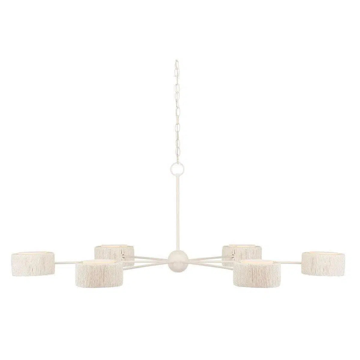 French Country Chandeliers with a Romantic AuraWhite Monreale Chandelier