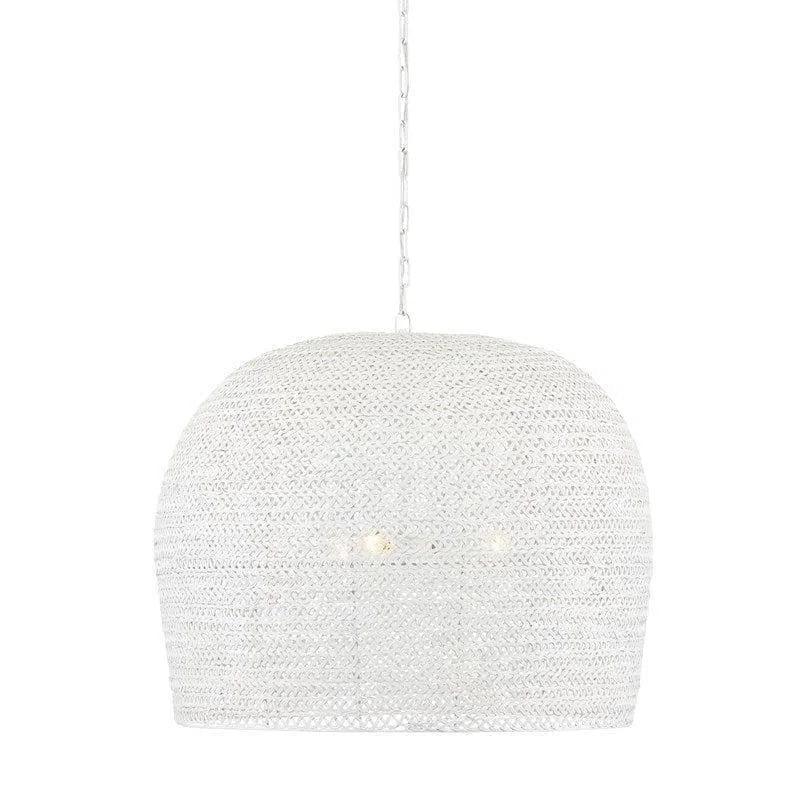 Victorian - Inspired Chandeliers with Ornate DetailsWhite Piero Large Chandelier