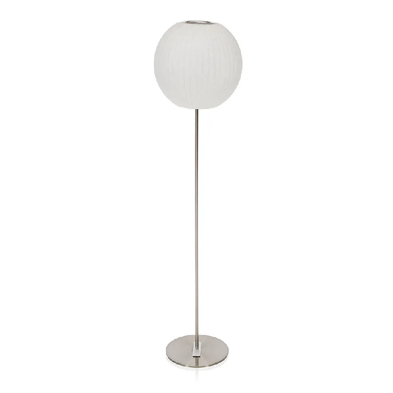Dimmable Floor Lamp for Adjustable Lighting AmbianceWhite Ball Bubble Floor Lamp