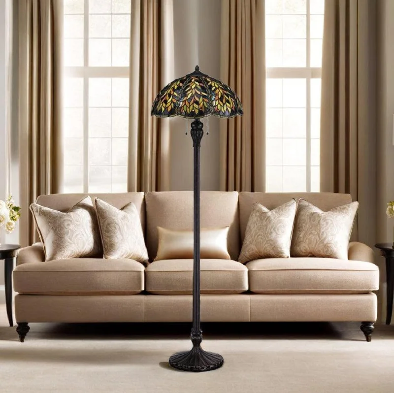 Glass Floor Lamp with Frosted Shades for Soft Diffused LightBelle Floor Lamp 2Lt E27 in Imperial Bronze Elstead Lighting - ELS.QZ-BELLE-FL Glass Floor Lamp with Frosted Shades for Soft Diffused LightBelle Floor Lamp 2Lt E27 in Imperial Bronze Elstead Lighting - ELS.QZ-BELLE-FL