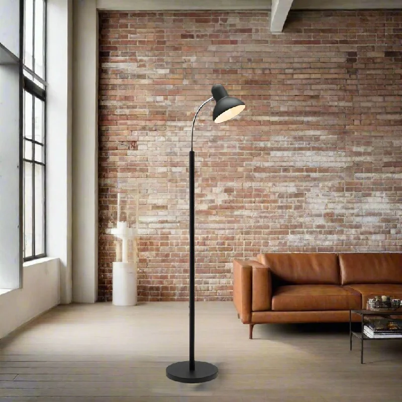 Way Switch Floor Lamp for Multiple Light Intensity LevelsBen Floor Lamp in Black, White or Brushed Chrome Way Switch Floor Lamp for Multiple Light Intensity LevelsBen Floor Lamp in Black, White or Brushed Chrome