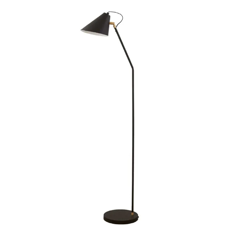 Fabric Floor Lamp with a Linen Shade for a Relaxed AestheticClub Floor Lamp