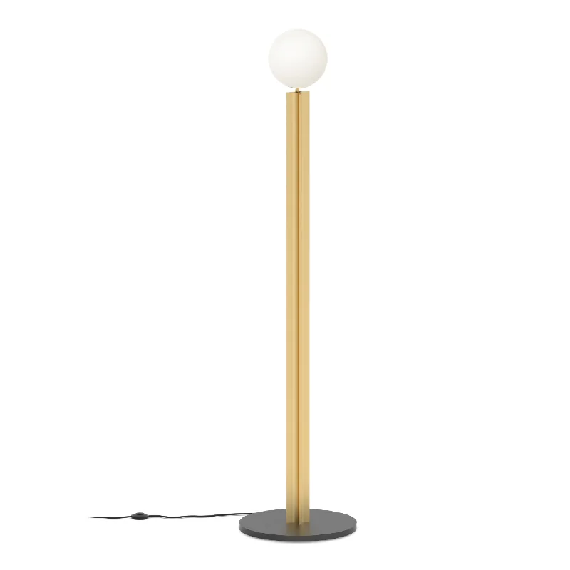  Way Switch Floor Lamp for Multiple Light Intensity LevelsColumn Globe Floor Lamp