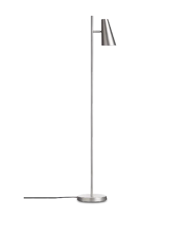 Industrial Style Floor Lamp with Exposed Bulbs for Loft ApartmentsCono floor lamp - Satin