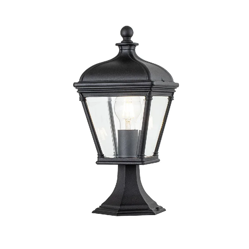 Dimmable Floor Lamp for Adjustable Lighting AmbianceElstead Bayview Medium Black Outdoor Pedestal Lantern Dimmable Floor Lamp for Adjustable Lighting AmbianceElstead Bayview Medium Black Outdoor Pedestal Lantern