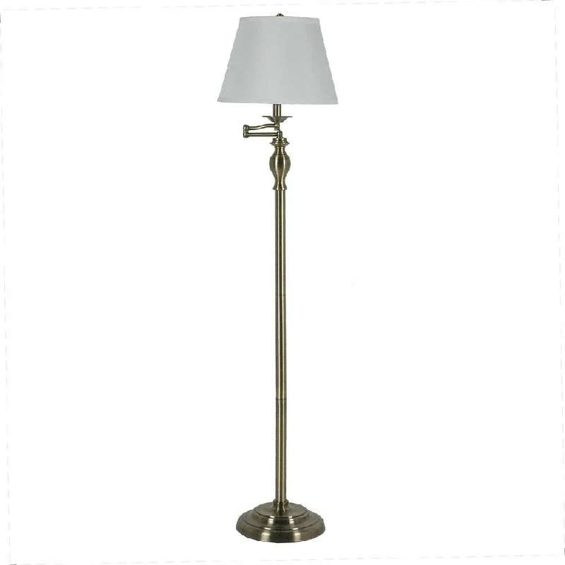 Modern Minimalist Floor Lamp for Contemporary Living RoomsFangio Lighting's 1258 60" Swing Arm Floor Lamp in Antique Brass Modern Minimalist Floor Lamp for Contemporary Living RoomsFangio Lighting's 1258 60" Swing Arm Floor Lamp in Antique Brass