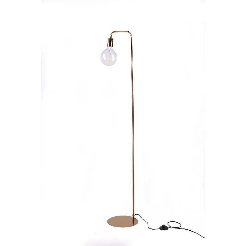 Rustic Farmhouse Style Floor Lamp for Cozy BedroomsFloor lamp - Gold