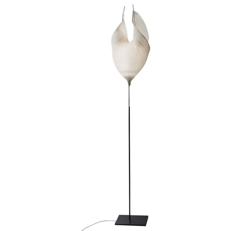 Wood Floor Lamp with Natural Grain for a Warm and Organic FeelFloor lamp Ingo Maurer Babadul Wood Floor Lamp with Natural Grain for a Warm and Organic FeelFloor lamp Ingo Maurer Babadul