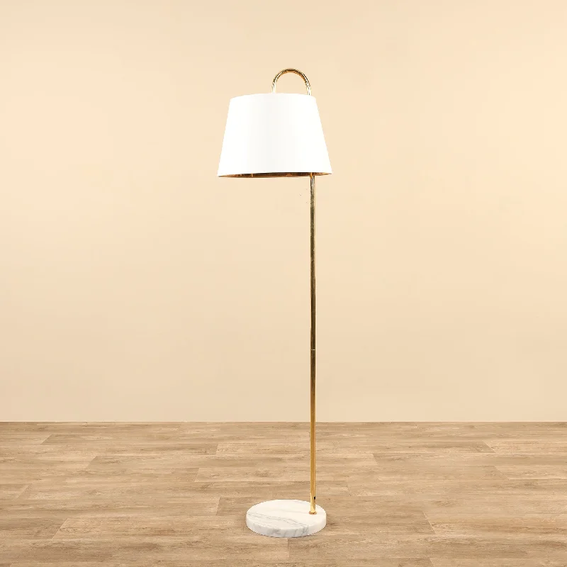 Glass Floor Lamp with Frosted Shades for Soft Diffused LightFloor Lamp