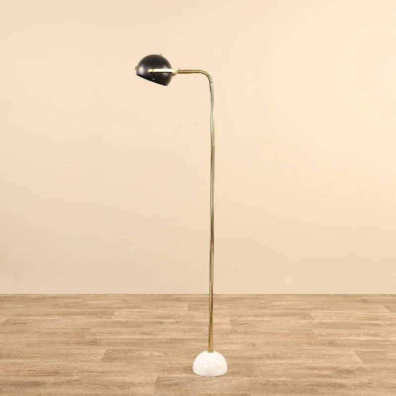 Wood Floor Lamp with Natural Grain for a Warm and Organic FeelFloor Lamp