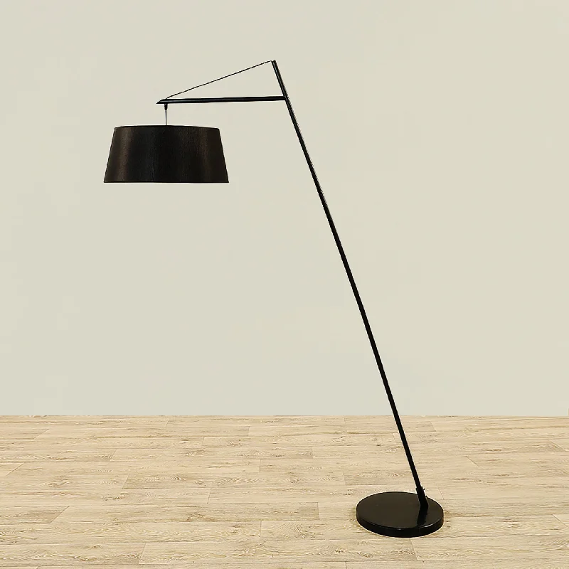 Glass Floor Lamp with Frosted Shades for Soft Diffused LightFloor Lamp