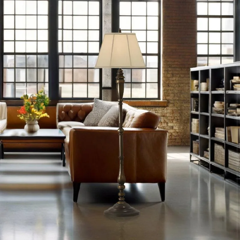 Smart Floor Lamp with Voice Control and Bluetooth ConnectivityLincolndale Floor Lamp E27 in Astral Bronze Elstead Lighting - ELS.FE-LINCOLNDALE-FL Smart Floor Lamp with Voice Control and Bluetooth ConnectivityLincolndale Floor Lamp E27 in Astral Bronze Elstead Lighting - ELS.FE-LINCOLNDALE-FL