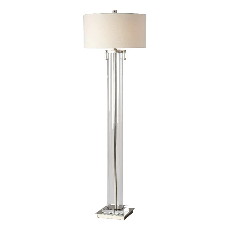 Modern Minimalist Floor Lamp for Contemporary Living RoomsMonette Tall Cylinder Floor Lamp