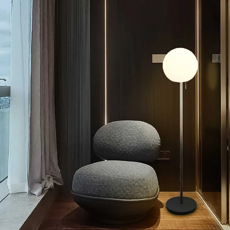 Industrial Style Floor Lamp with Exposed Bulbs for Loft ApartmentsEliza RGBW LED Floor Lamp - Black and White 1500mm High, PL0254