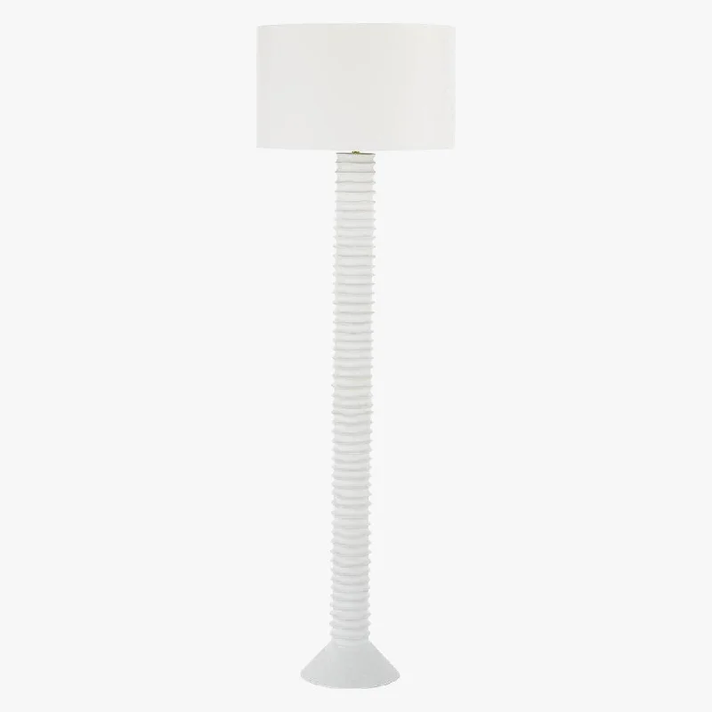 Wood Floor Lamp with Natural Grain for a Warm and Organic FeelNabu Floor Lamp