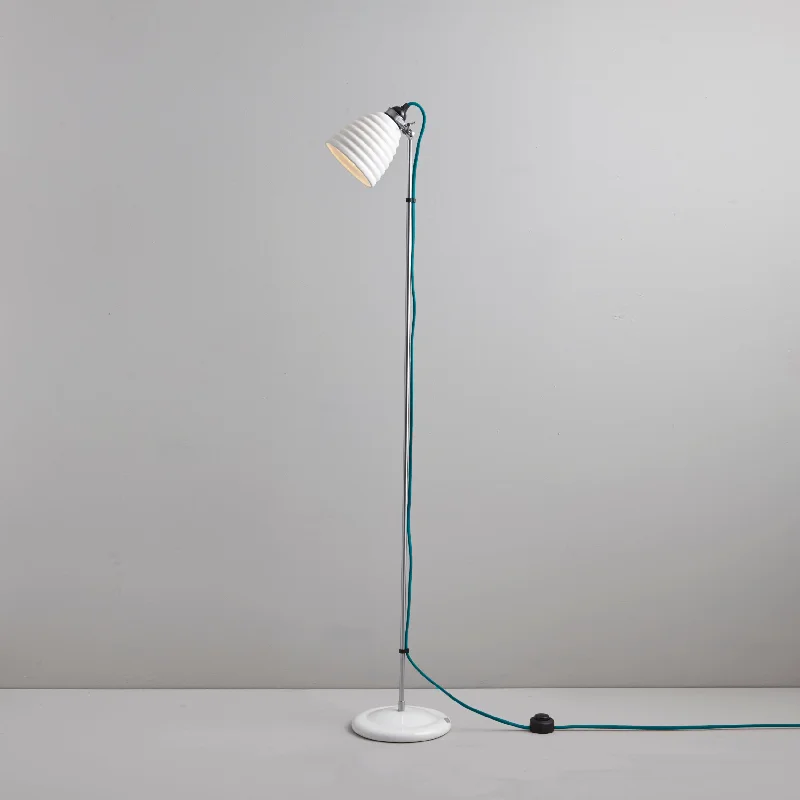 Smart Floor Lamp with Voice Control and Bluetooth ConnectivityOriginal BTC Hector Bibendum Floor Light, Turquoise Flex