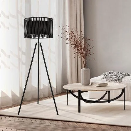 Smart Floor Lamp with Voice Control and Bluetooth ConnectivityParker Floor Lamp in Matt Black Smart Floor Lamp with Voice Control and Bluetooth ConnectivityParker Floor Lamp in Matt Black