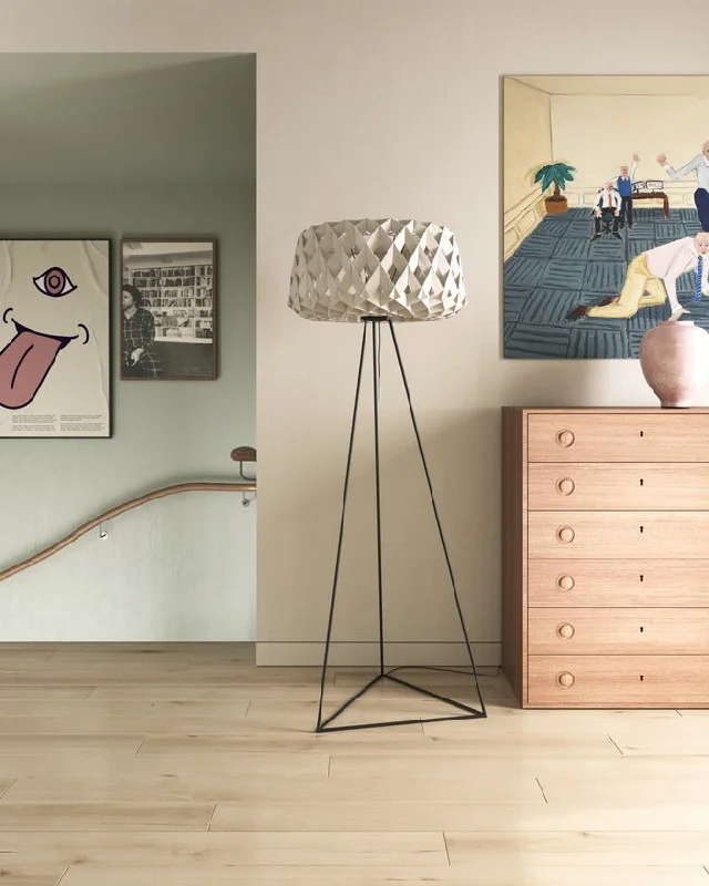 Industrial Style Floor Lamp with Exposed Bulbs for Loft ApartmentsPilke Signature 60 Tripod Floor Lamp White Industrial Style Floor Lamp with Exposed Bulbs for Loft ApartmentsPilke Signature 60 Tripod Floor Lamp White