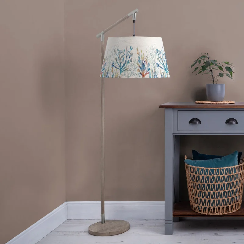 Metal Floor Lamp with a Matte Black Finish for a Sleek LookCoral Reef Quintus Taper & Quintus Complete Floor Lamp Grey/Cobalt Metal Floor Lamp with a Matte Black Finish for a Sleek LookCoral Reef Quintus Taper & Quintus Complete Floor Lamp Grey/Cobalt