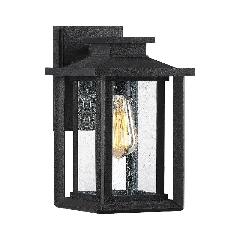 Metal Floor Lamp with a Matte Black Finish for a Sleek LookQuoizel Wakefield 1 Light Small Outdoor Wall Light