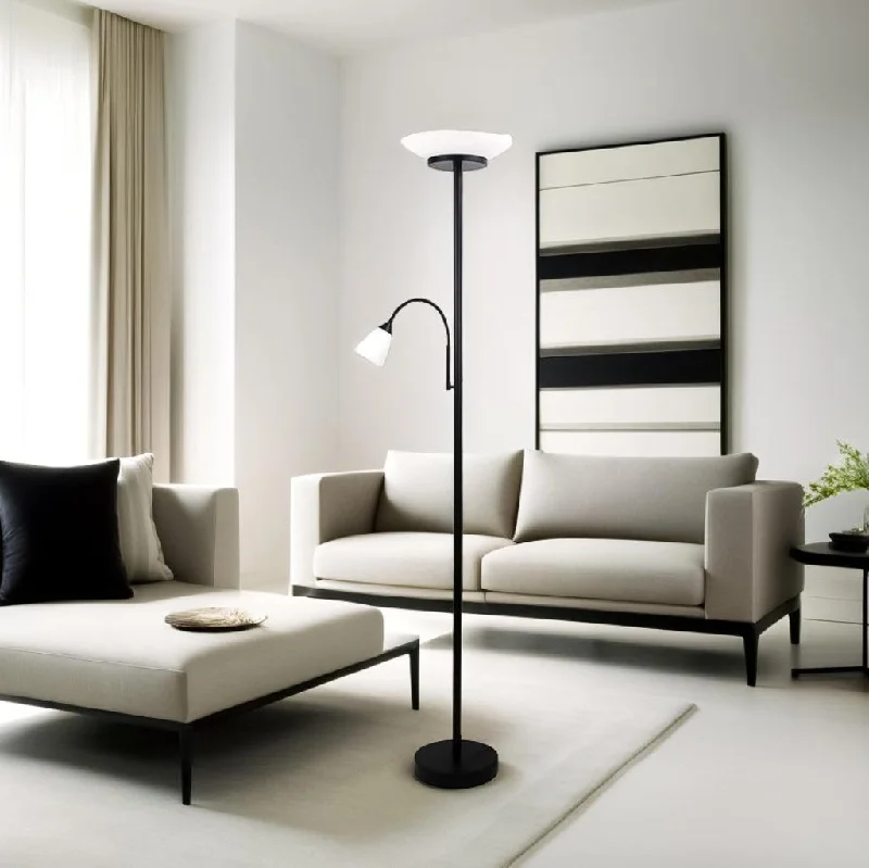 Industrial Style Floor Lamp with Exposed Bulbs for Loft ApartmentsSiena LED Floor Lamp Mother and Child in Antique Brass, Brushed Chrome or Black Industrial Style Floor Lamp with Exposed Bulbs for Loft ApartmentsSiena LED Floor Lamp Mother and Child in Antique Brass, Brushed Chrome or Black