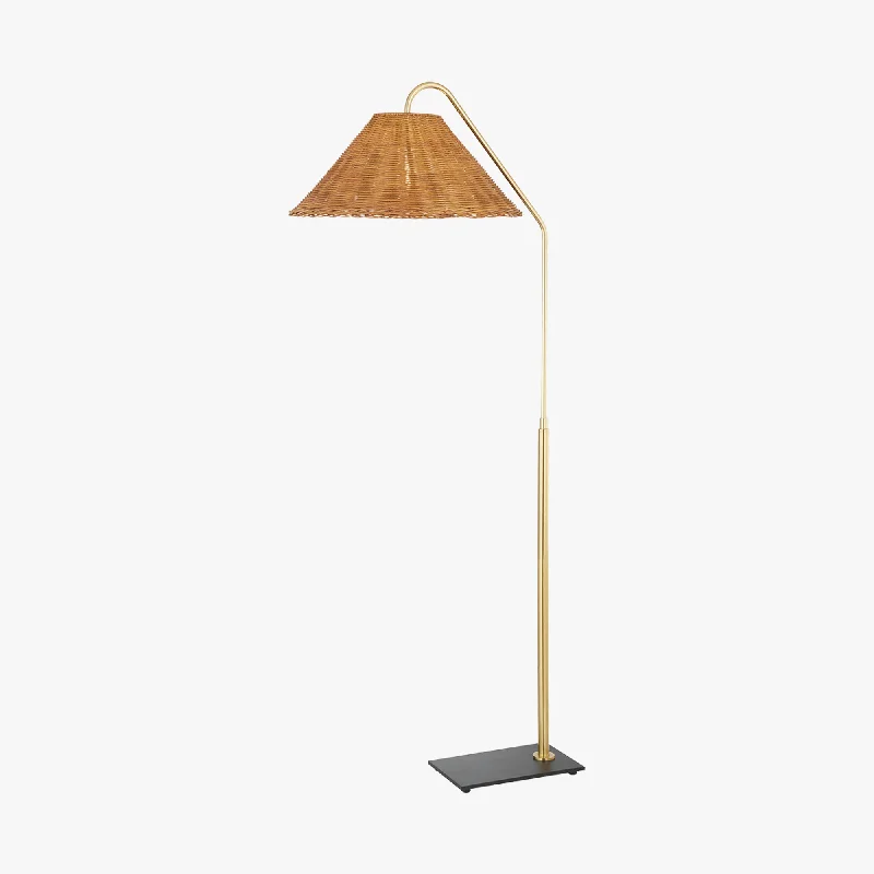 Glass Floor Lamp with Frosted Shades for Soft Diffused LightSisco Floor Lamp