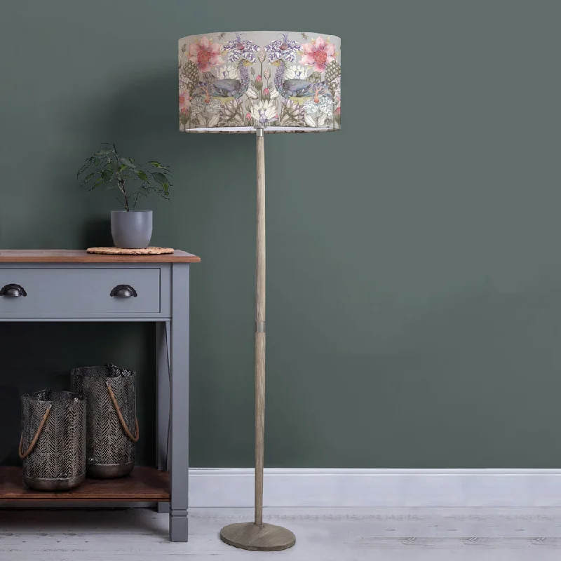 Wood Floor Lamp with Natural Grain for a Warm and Organic FeelAcanthis Eva & Solensis Complete Floor Lamp Grey/Bronze Wood Floor Lamp with Natural Grain for a Warm and Organic FeelAcanthis Eva & Solensis Complete Floor Lamp Grey/Bronze