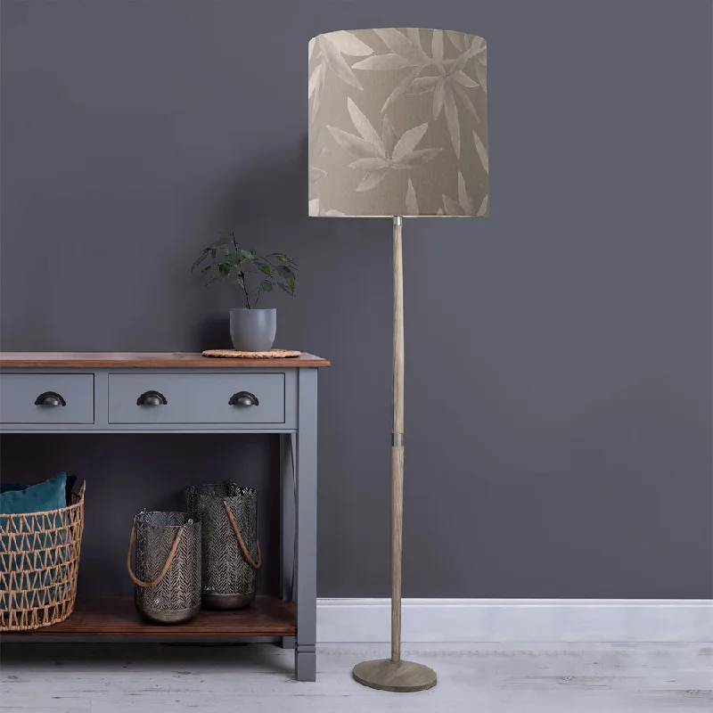 Victorian Style Floor Lamp for Traditional and Elegant InteriorsSilverwood Anna & Solensis Complete Floor Lamp Grey/Snow