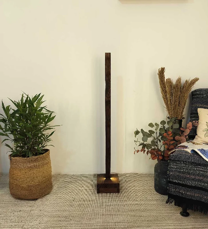 Modern Minimalist Floor Lamp for Contemporary Living RoomsStargate LED Wooden Floor Lamp With Brown Base Modern Minimalist Floor Lamp for Contemporary Living RoomsStargate LED Wooden Floor Lamp With Brown Base