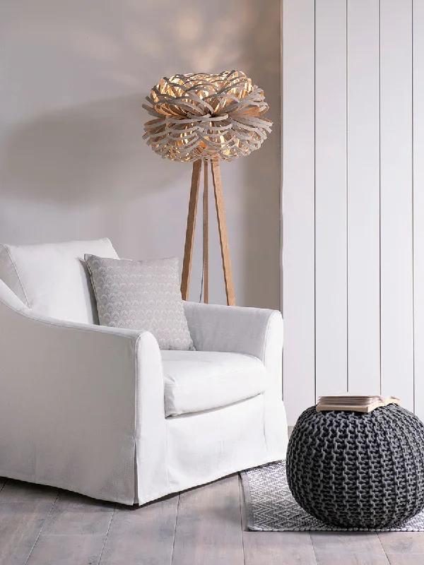 Fabric Floor Lamp with a Linen Shade for a Relaxed AestheticStuart Lamble Allium Floor Lamp Fabric Floor Lamp with a Linen Shade for a Relaxed AestheticStuart Lamble Allium Floor Lamp